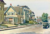 Quiet Prints - Prospect Street by Edward Hopper