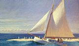 Sailing Boat Prints - Sailing Boat by Edward Hopper
