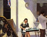 Barber Prints - The Barber Shop by Edward Hopper