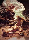 Nymphs Prints - The Cave of The Storm Nymphs by Edward John Poynter