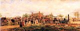 Edward Lamson Henry The First Railroad Train on The Mohawk And Hudson Road
