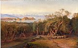 Lear Prints - Corfu From Ascension 2 by Edward Lear