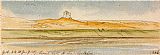 Tabeen Berlin, 4 00 P.m., January 1, 1867 (16) Prints - Gertassee, 9 10 Am, 31 January 1867 (284) by Edward Lear