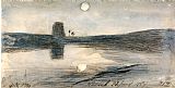Tabeen Berlin, 4 00 P.m., January 1, 1867 (16) Prints - Karnak, 9 30 Pm, 22 January 1867 (212) by Edward Lear