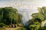Lear Prints - Kinchinjunga from Darjeeling by Edward Lear