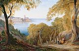 Lear Prints - Landscape with View of Lerici by Edward Lear