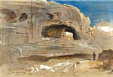 Lear Prints - Rocky Valley of Mosta, Malta, 1 30 P.m. (april 3, 1866) by Edward Lear