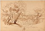 1848 Prints - Santa Decca, Corfu, 28 May 1848 (126) by Edward Lear