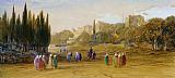 Lear Prints - Walls of Constantinople by Edward Lear