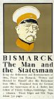 Edward Penfield Bismarck The Man And The Statesman Poster Showing Portrait Bust Of Otto Von Bismarck German State