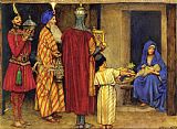 Eleanor Fortescue Brickdale Three Wise Men Bearing Gifts