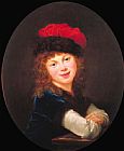 Elisabeth Louise Vigee Lebrun Portrait of a Girl