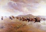 Elizabeth Thompson Yeomanry Scouts on The Veldt