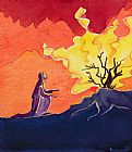 Elizabeth Wang God speaks to Moses from the burning bush