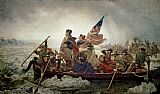 Washington Crossing the Delaware River by Emanuel Gottlieb Leutze