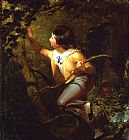 Emanuel Gottlieb Leutze Bird Nesting painting