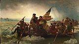 Emanuel Gottlieb Leutze Washington Crossing The Delaware painting