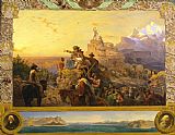Emanuel Gottlieb Leutze Westward The Course of Empire Takes Its Way (mural Study, U.s. Capitol) painting