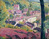 Emile Bernard Pont Aven Seen from the Bois d'Amour