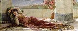 Classical Prints - Classical Reclining Girl by Emile Eismann Semenowski
