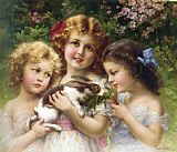 Emile Vernon The Pet Rabbit