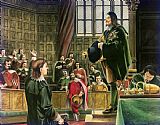 School Prints - Charles I in the House of Commons by English School