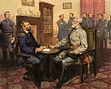 English School General Grant meets Robert E Lee