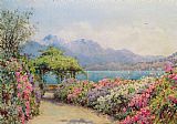 Ernest Arthur Rowe Lake Como from the Villa Carlotta