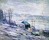 Ernest Lawson Windy Day, Bronx River