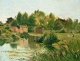 Ernest Parton The Village Pond