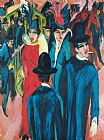 J.f.k. in Berlin, 1963 Prints - Berlin Street Scene by Ernst Ludwig Kirchner