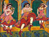 Ernst Ludwig Kirchner Czardas Dancers