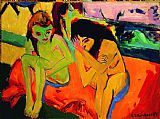 Ernst Ludwig Kirchner Naked Girlstalking