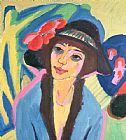 Ernst Ludwig Kirchner Portrait Of Gerda