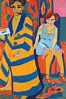 Ernst Ludwig Kirchner Self Portrait With A Model