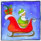 Esteban Studio Christmas Sled