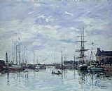 Eugene Louis Boudin Deauville the Dock