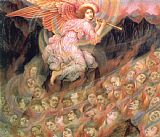 Evelyn De Morgan Angel Piping to The Souls in Hell