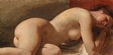 EW Wyon Study of a reclining female nude