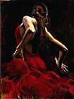 Fabian Perez Dancer in Red