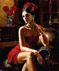 Fabian Perez Linda in Red II
