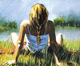 Fabian Perez Reflections in The Sun