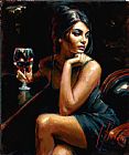 Fabian Perez Saba at Las Brujas IV with Red Wine