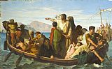 Felix-Joseph Barrias Tiberius Exiles painting
