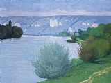 Felix Edouard Vallotton The Seine Near Les Andelys