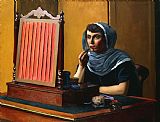 Felix Edouard Vallotton Young Woman Putting On Lipstick