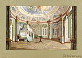 Ferdinand le Feubure Bedroom of King Pedro IV of Portugal (emperor Dom Pedro I of Brazil), Palace of Queluz