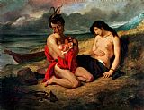The Natchez by Ferdinand Victor Eugene Delacroix
