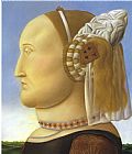 fernando botero Battista Sforza After Piero Della Francesca