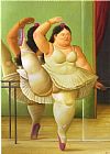 fernando botero Dancers at The Bar